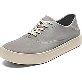 OLUKAI Tradewind Men's Everyday Sneaker, Lightweight Canvas & Classic Lace-Up Design, All-Day Comfort & Support