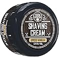 Viking Revolution Luxury Shaving Cream for Men - Spiced Vanilla Scent - Soft, Smooth & Silky Shaving Soap - Rich Lather for the Smoothest Shave - 5.3oz