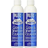 Blitz 653 Gem & Jewelry Non-Toxic Cleaner Concentrate for use in Cleaning Machines, 8 Ounces, 2-Pack