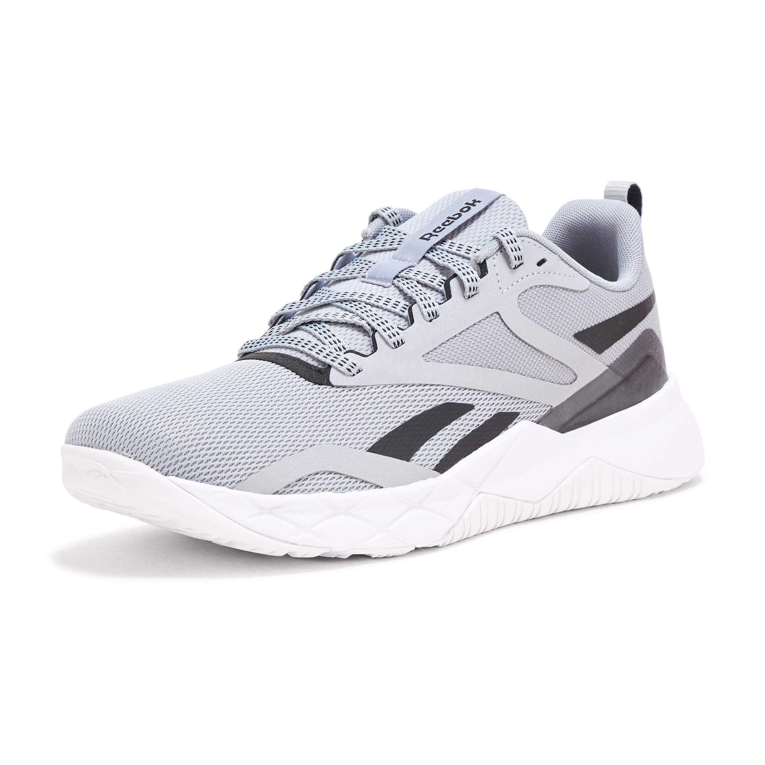 Reebok Men's NFX Trainer Sneaker, Cold Grey3/Core Black/Cold Grey6, Size 7.5 Image