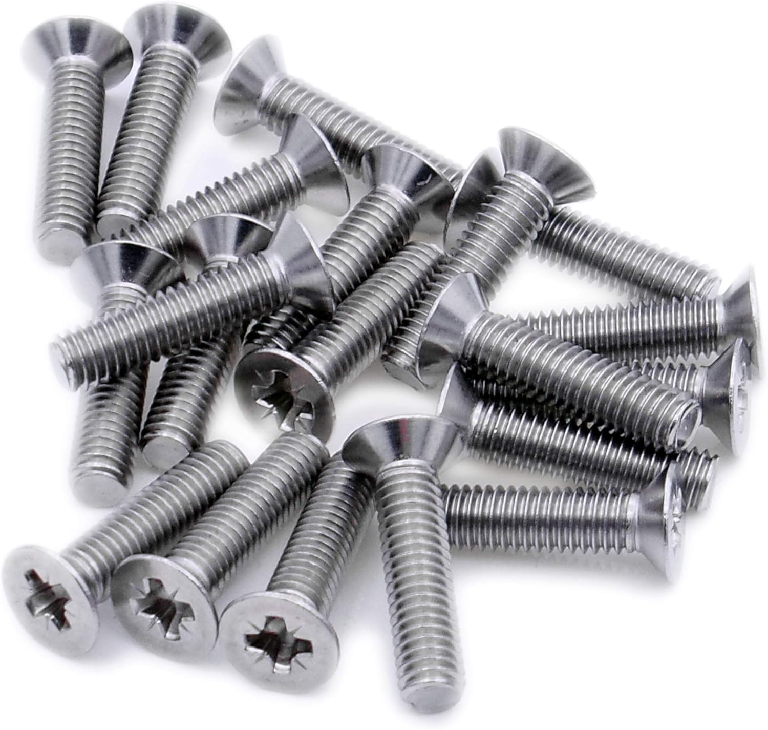 M3 (3mm x 4mm) Pozi Countersunk Machine Screw (Bolt) Stainless Steel