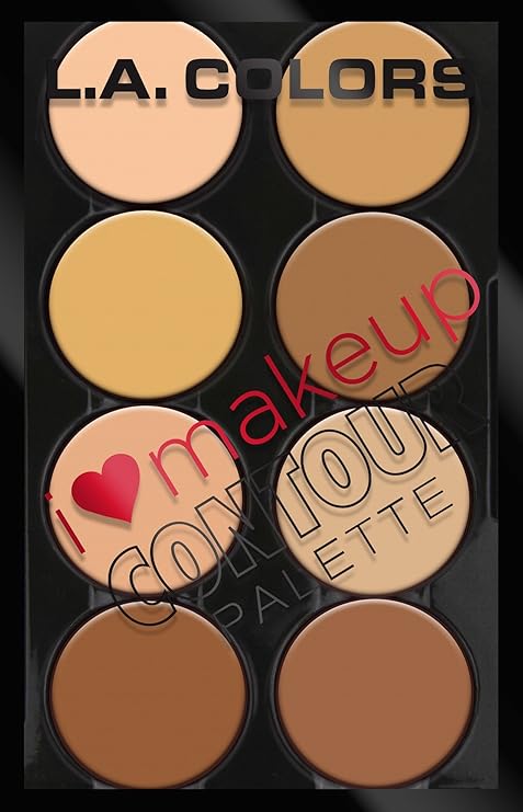 la colors i heart makeup contour palette