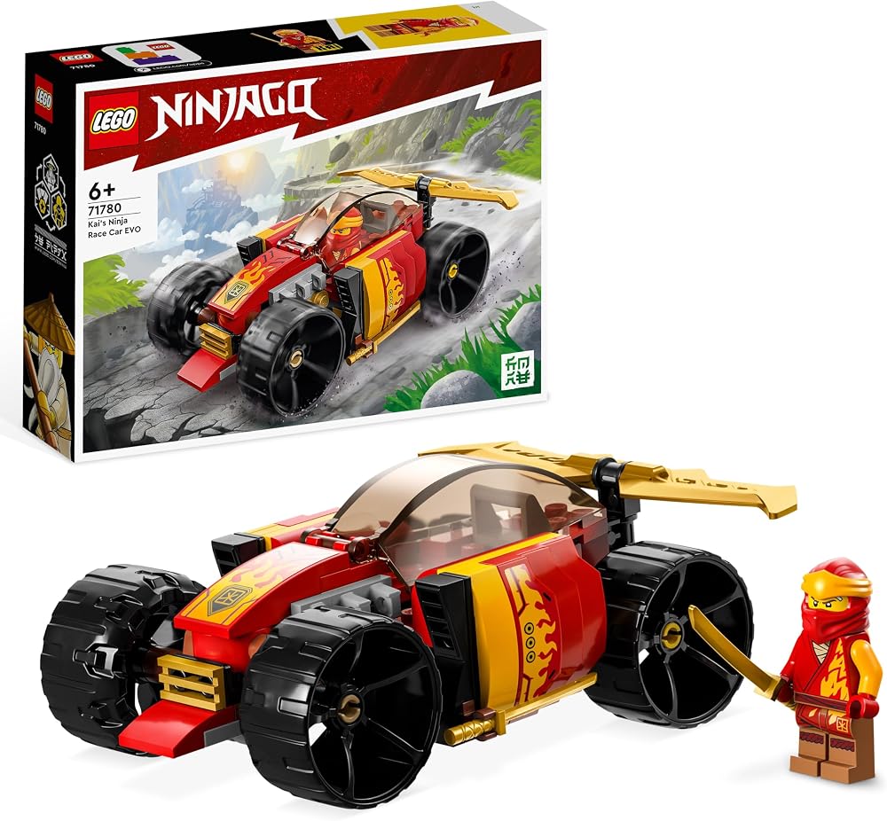 LEGO NINJAGO Kai’s Ninja Race Car EVO 71780 2in1 Off-Road to Racing Car