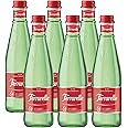 Ferrarelle Sparkling Water, Natural Mineral Water, 11.2 Oz Glass Bottle (6 Pack, Total of 67.2 Oz)