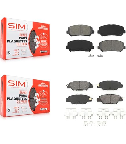 CMX Front Rear Ceramic Brake Pads Kit Replacement For Mazda CX-5