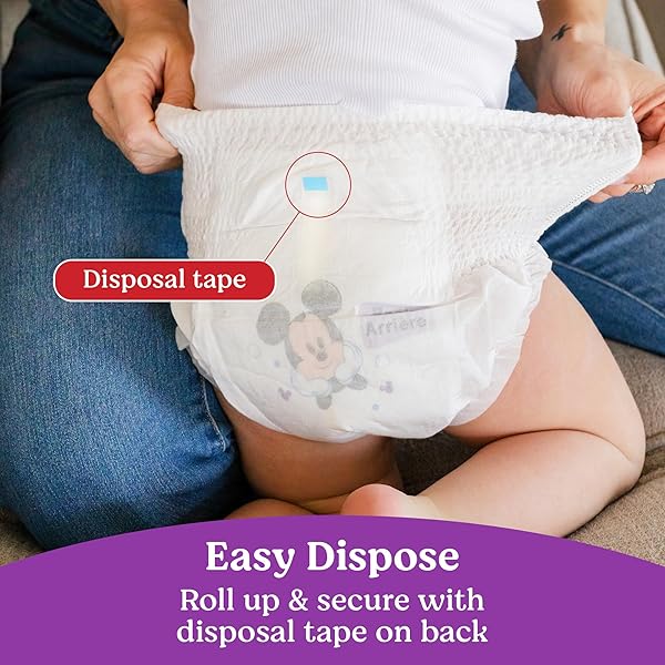 HUGGIES SIZE 4 BABY DIAPERS, LITTLE MOVERS HUGGFIT 360° BABY DIAPERS WITH 360° WAISTBAND, SIZE 4 (22-37 LBS), 64 COUNT, PACKAGING MAY VARY
