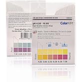 pH Paper for Testing pH Balance in the Body, 4.5-10 Scale (100 Strips)