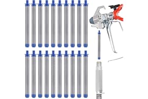 SUNJOYCO 20 PCS 288749 60 Mesh Airless Spray Gun Filter Compatible with Graco Spray Gun Models SG2, SG3, SG Pro, SG10, SG20, 