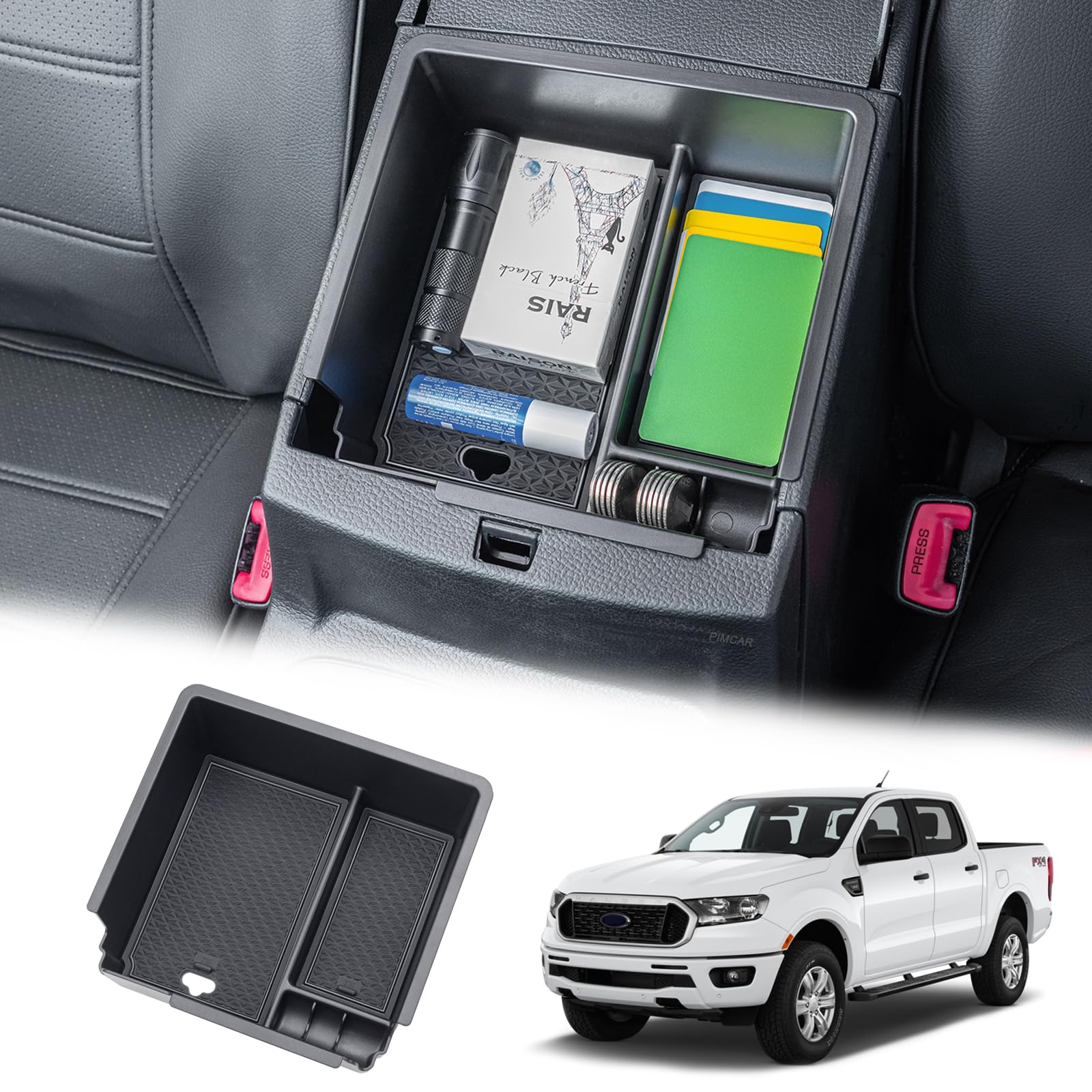 PIMCAR Compatible With 2019 2020 2021 2022 2023 Ford Ranger Center 