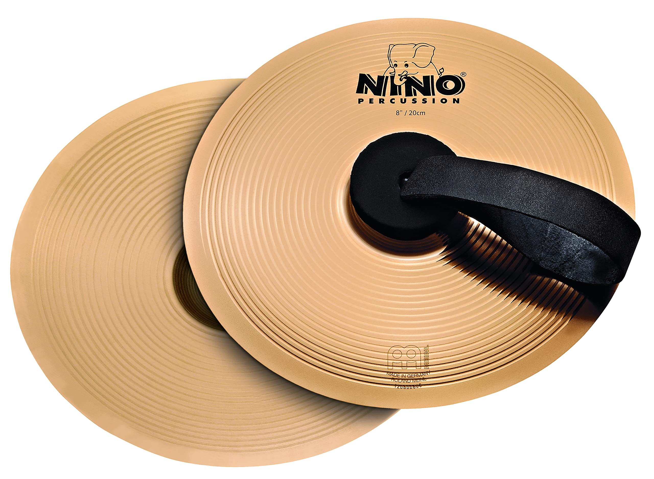 Nino Perucssion 8 inch Cymbal Pairs - Bronze (NINO-BO20)