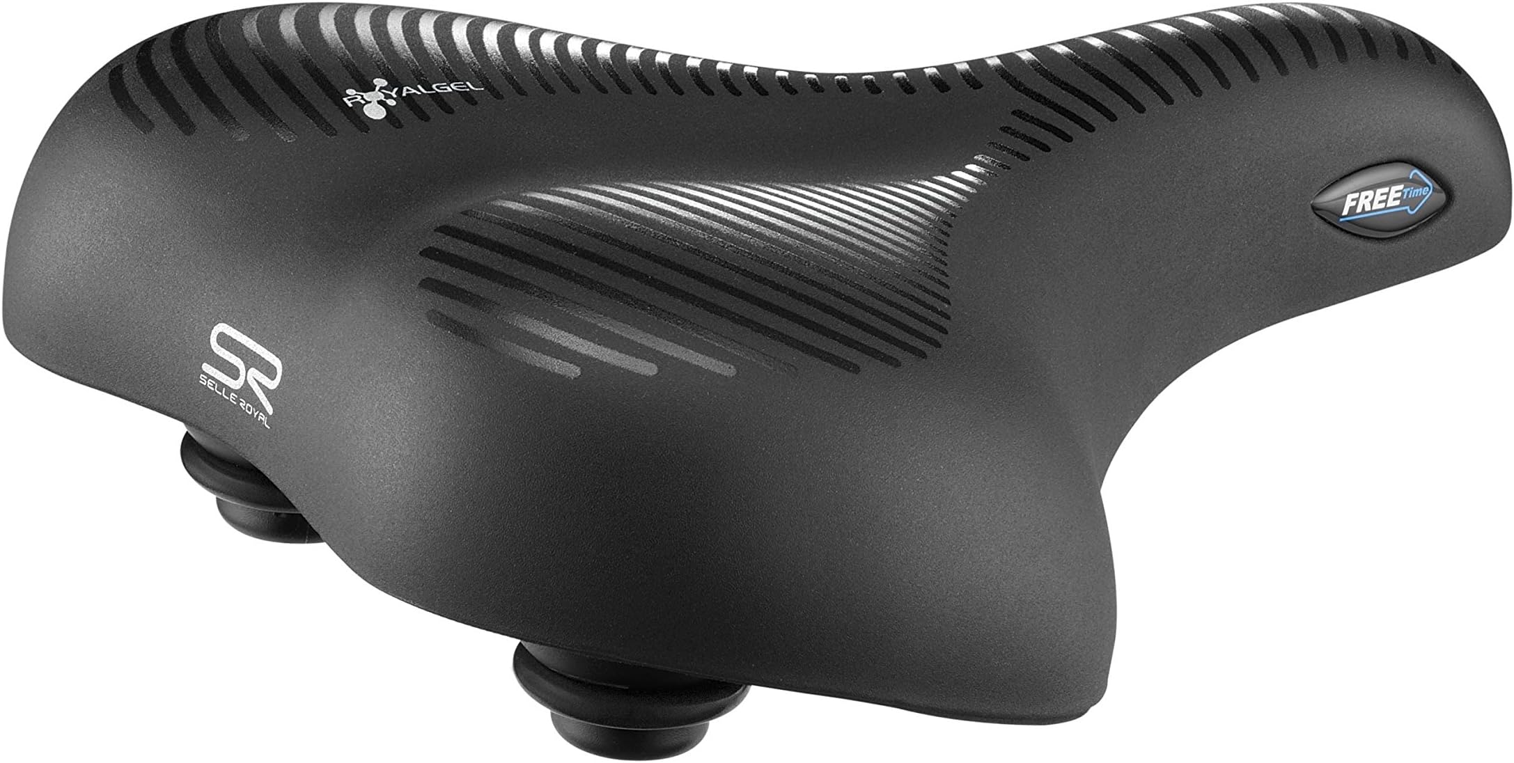 Selle Royal Unisex's Freetime Bike Saddles, Black, Large