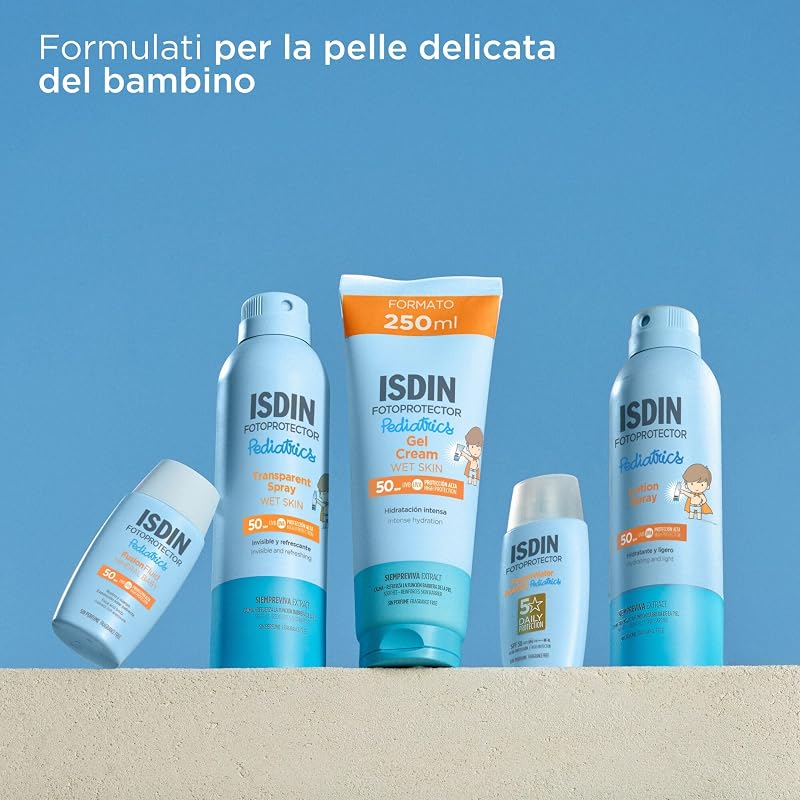 Pediatrics Fusion Fluid Mineral Baby SPF 50 (50 ml) | Fotoprotrettore per Bambini dai 6 Mesi | Filtri 100% físici | Adatto per Tutte le Tipologie di Pelle