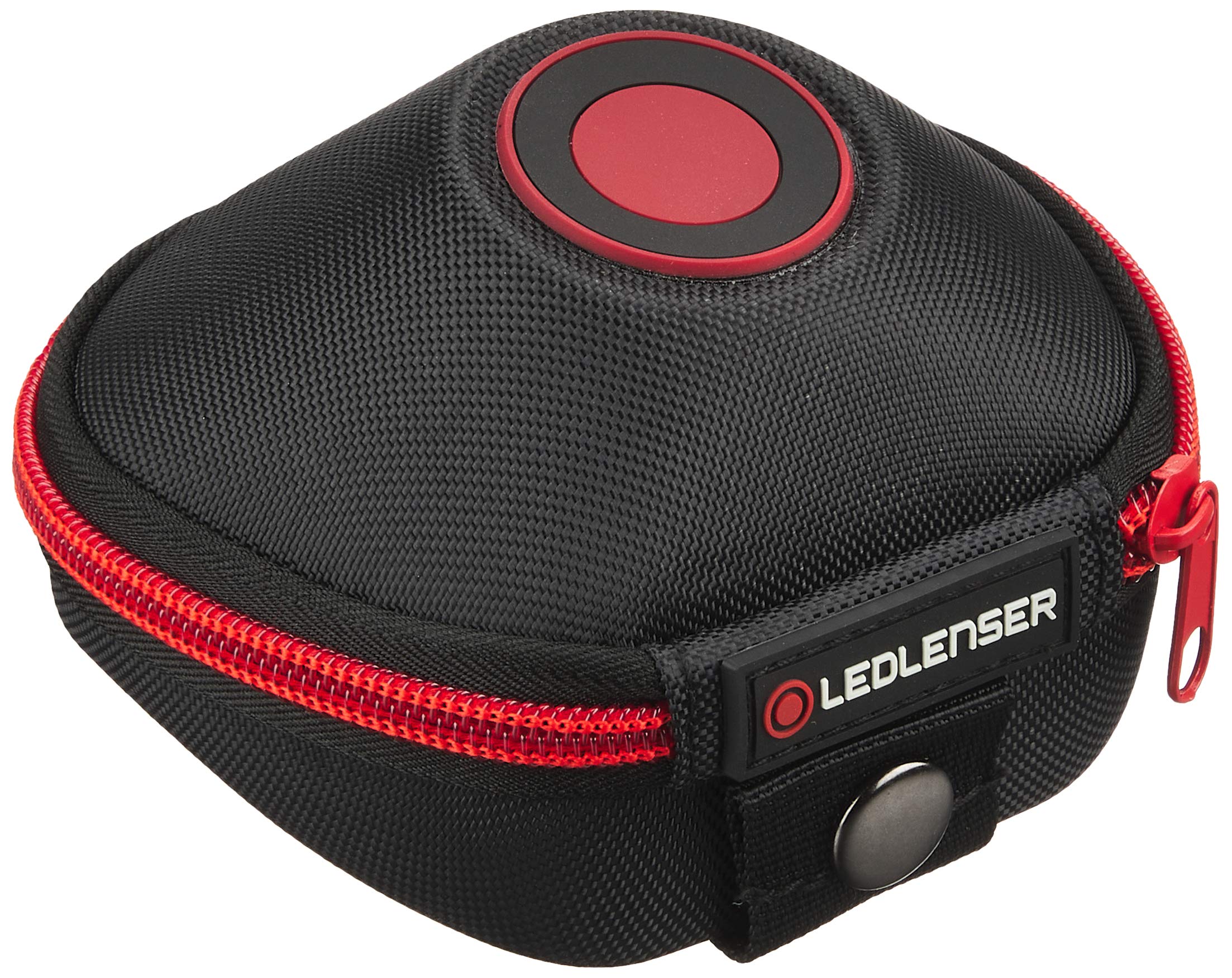 Ledlenser Hard Shell Belt Storage Case Type H, Protective Belt Pouch for Head Torches, Zip Closure, Fits HF4R, HF6R, HF8R, NEO & Other H Series incl H7R.2, Max Width 10cm, Hiking, Camping & Work