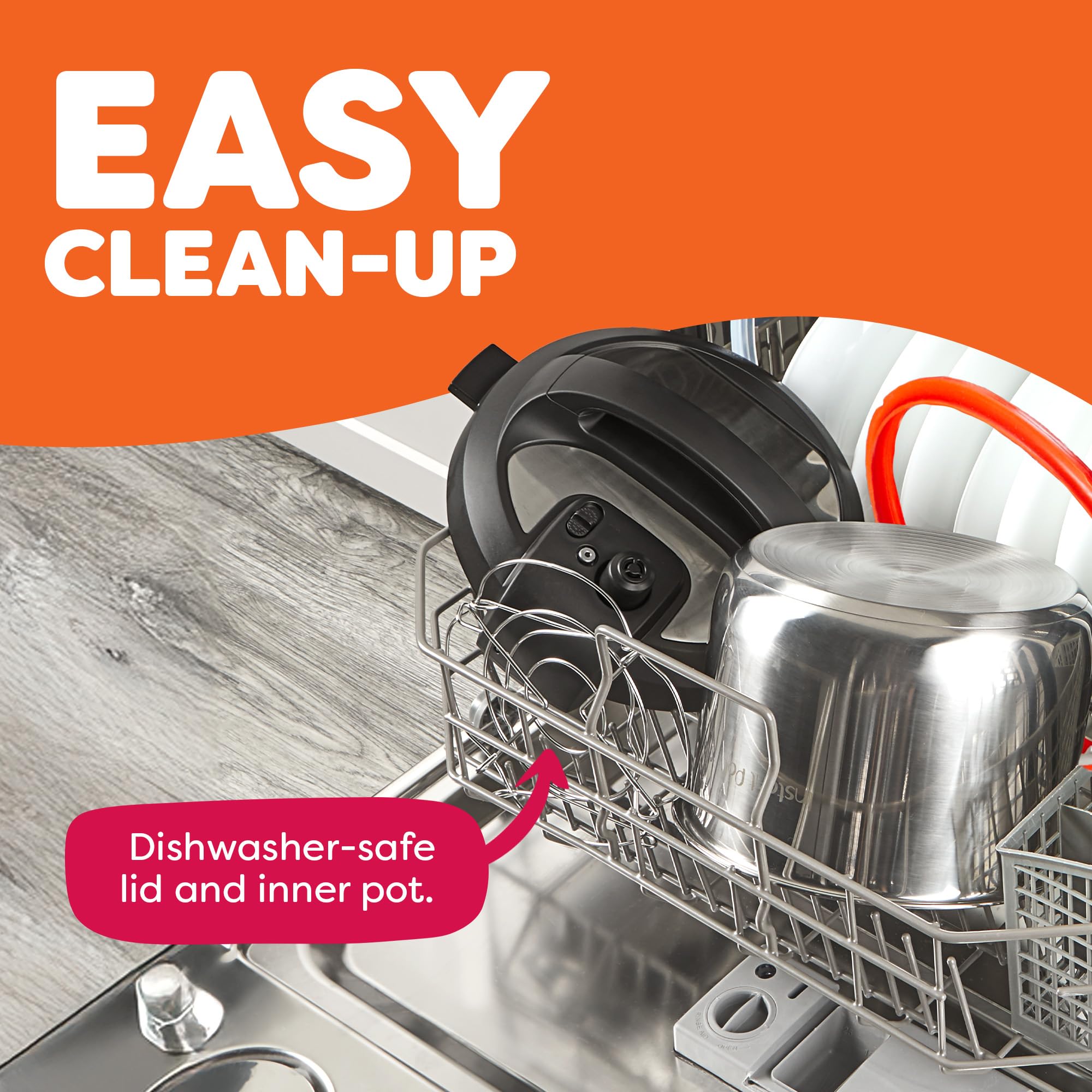 Instant Pot Duo Plus Multicocina 9 en 1, olla a presión, cocción lenta, arrocera, vaporera, salteado, yogur, calentador y esterilizador, incluye aplicación con más de 800 recetas, acero inoxidable, 6 cuartos