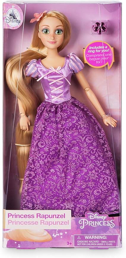 muñeca rapunzel articulada