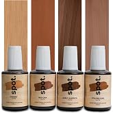 Light Brown Wood Stain Repair Kit, Brush-On Touch-Up Stain Bottles, Golden Oak, Early America, Cherry, Red Oak, Interior and
