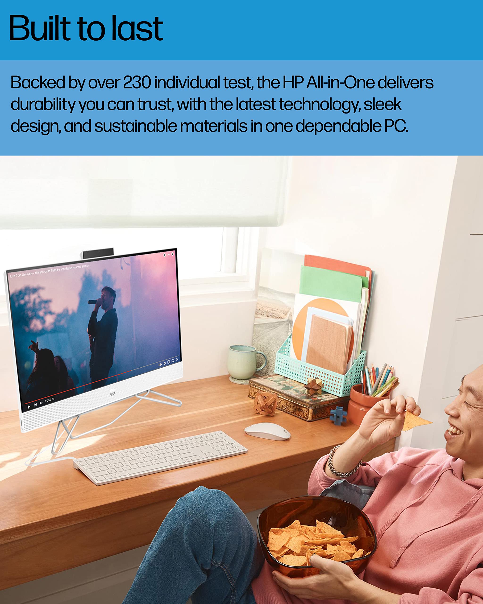 HP All-in-One PC, 23.8
