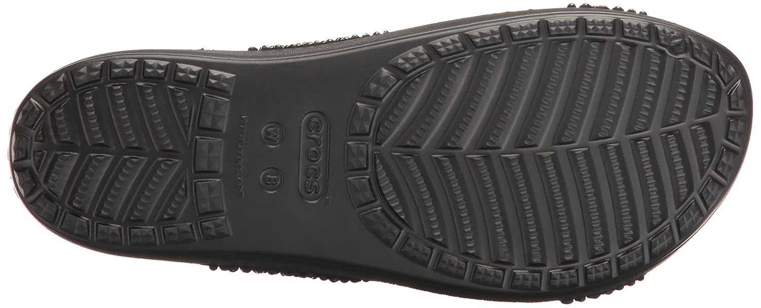 crocs sloane embellished xstrap women sandal in grey