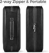 TIMCORR 144 Capacity CD/DVD Case Organizer EVA Protective Binder Black view 5