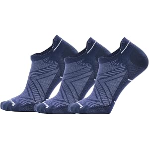 Smartwool Men's Run Zero Cushion Low Ankle Socks