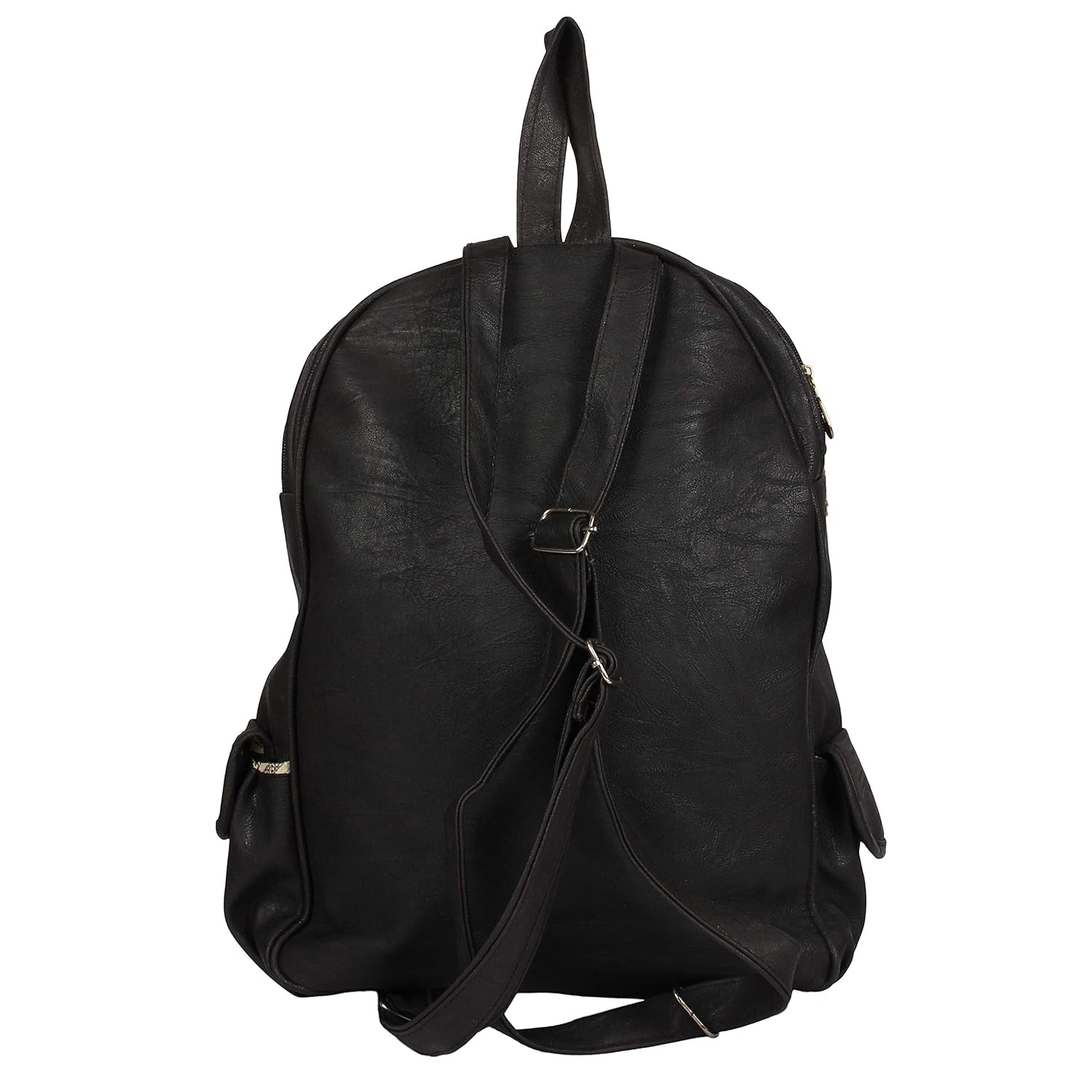 rajni fashion girls black (school bag,women backpack, tution backpack) 9l pu causal backpack