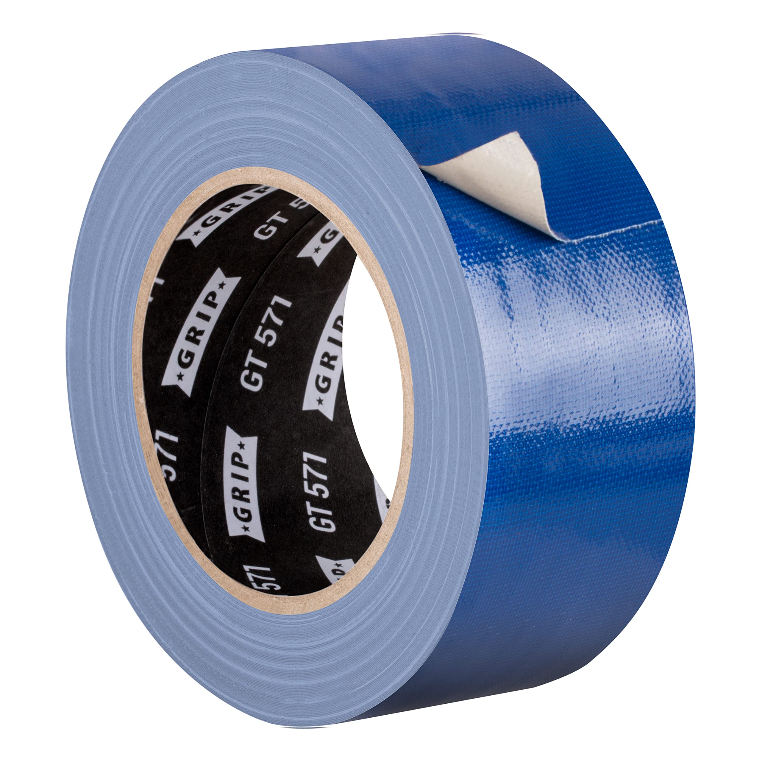 GRIP Eventbasics GT 571 Fabric Tape Blue 50 mm x 25 m Universal Fabric Tape for Marking, Fixing and Repairing