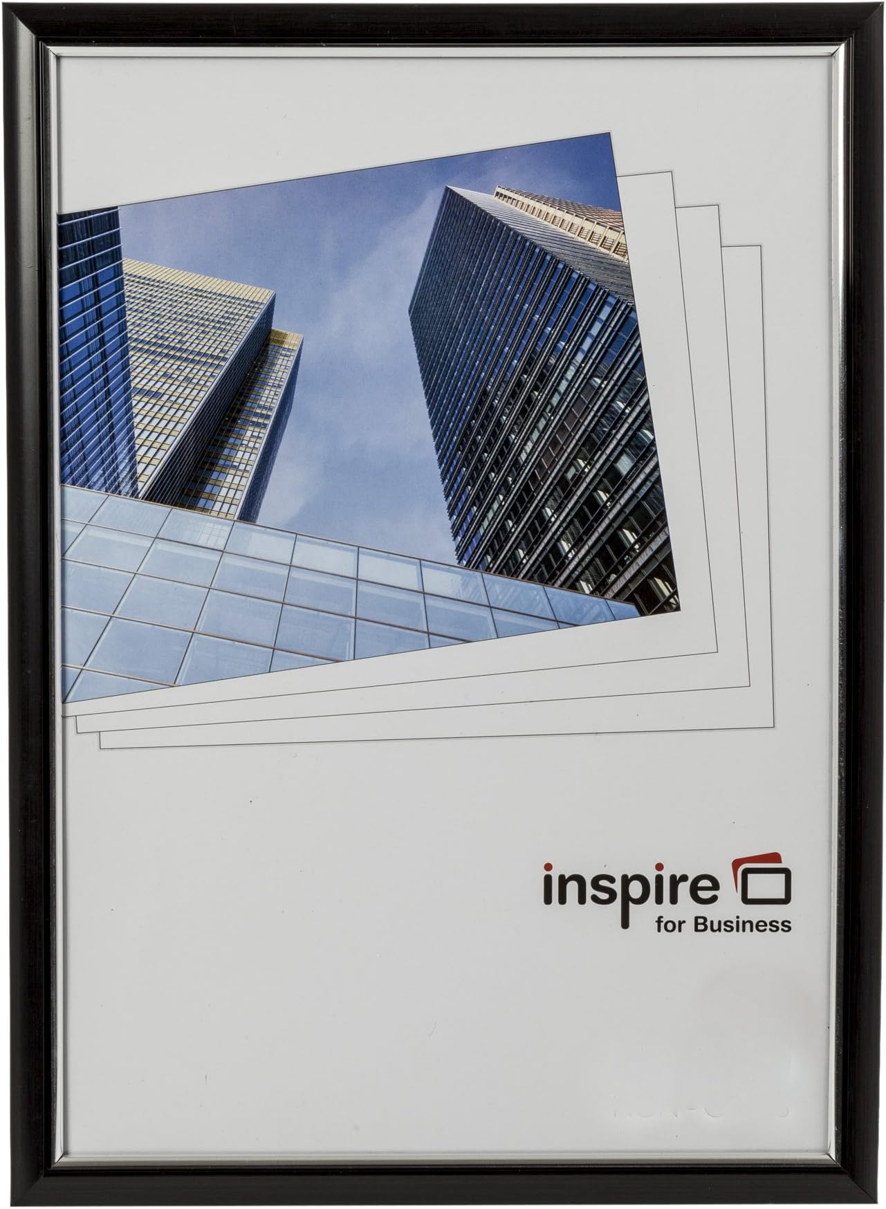 EASA1BKP Easy Loader Frame A1 Certificate / Photo / Poster Frame in Black with Non Glass Front