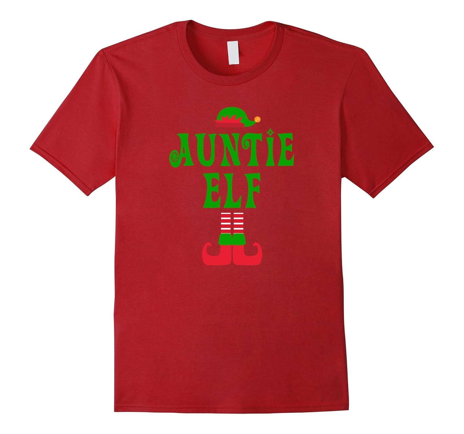 Auntie Elf T-Shirt Christmas Funny-ANZ