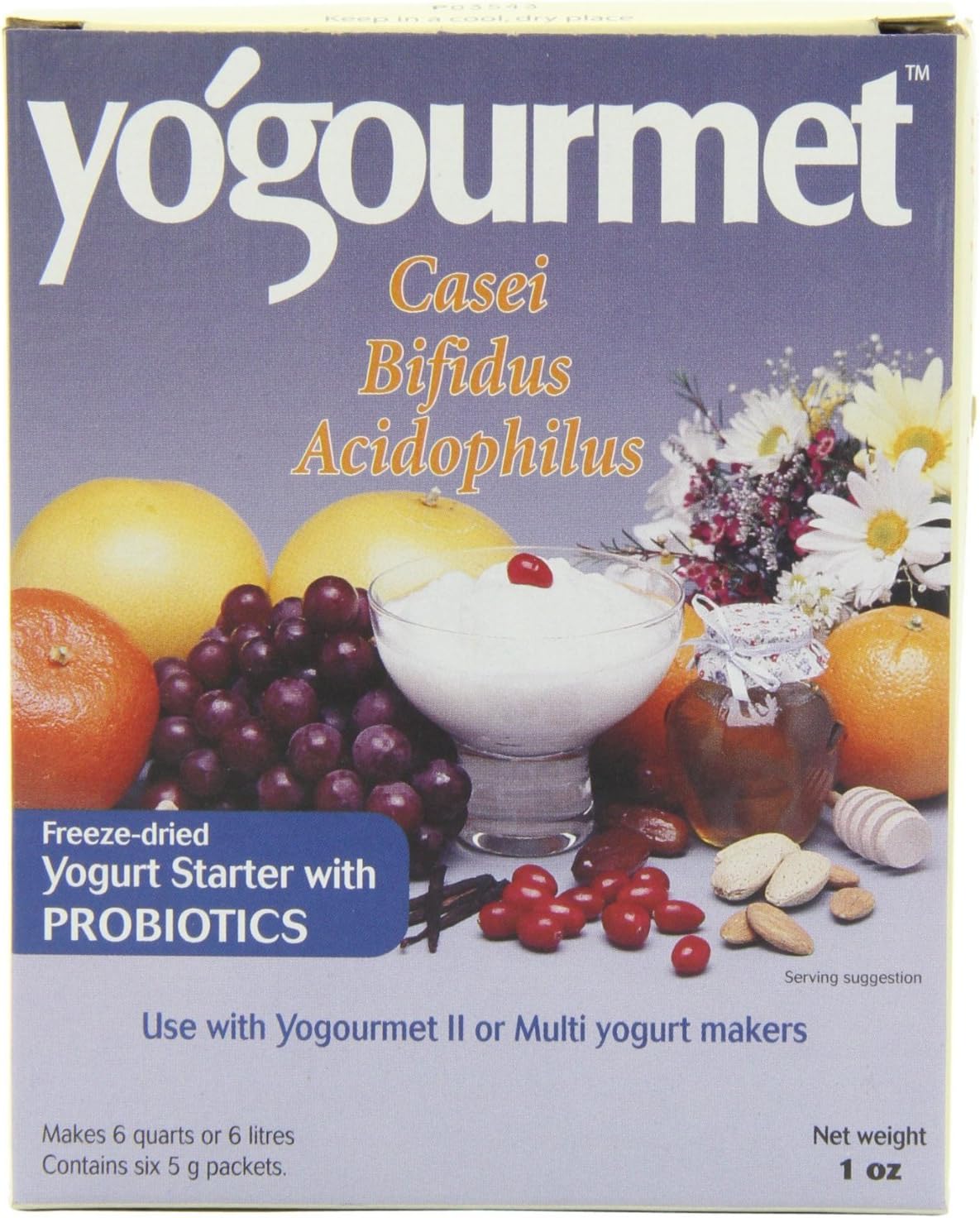 Yogourmet Casei Bifidus Acidophilus Probiotic Yogurt