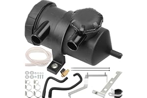 FEXHULL Oil Catch Can Kit Compatible with Mitsubishi Triton 2015-2023 MQ MR Pajero Sports 4N15, Replace#OS-PROV-14