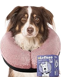 Loflaze Soft Inflatable Dog Cone Collar For Large Medium Small