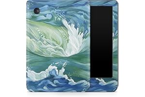 E-Reader Skin Compatible with Kobo Clara Colour (2024) - Cyclone Wave - Premium 3M Vinyl Protective Wrap Decal Cover - Easy t