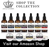 JAX OF LONDON Beard Balm & Oil Set 60g 10ml Men "Million" Scent Natural UK Made view 8