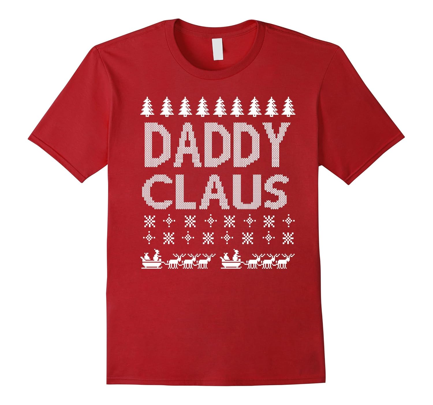 Daddy Clause Funny Christmas T-Shirt-ANZ