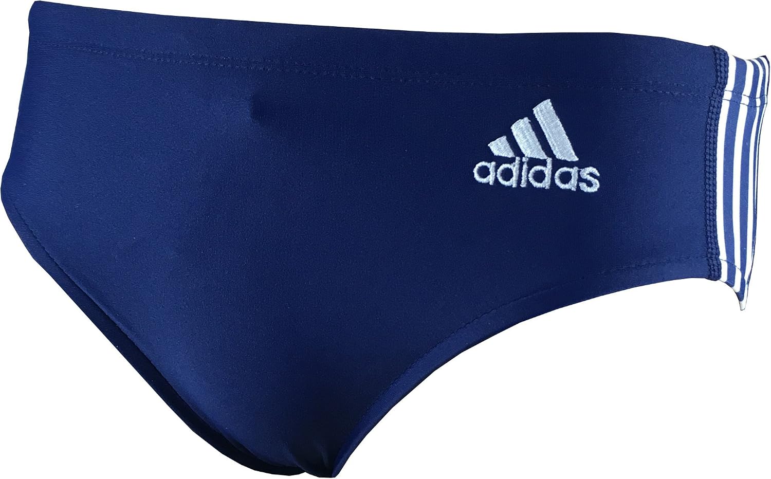adidas Toddler Boys Swim Briefs Navy Blue and White, Size