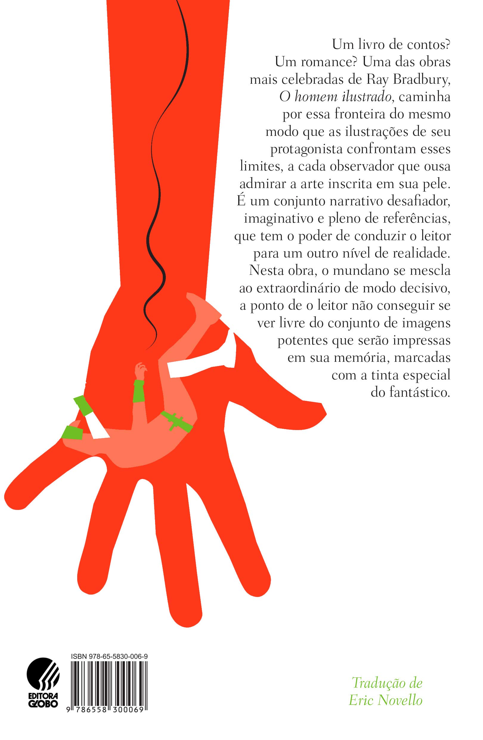 Livro 'O homem ilustrado' por Ray Bradbury