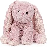 GUND Cozys Collection Bunny Stuffed Animal, Spring Decor, Plush Bunny for Ages 1 and Up, Pink, 10"