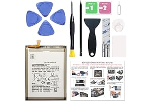 MAXSHARKS New Upgraded Battery for Galaxy A32 5G / A42 5G, EB-BA426ABY Replacement Battery Compatible with Samsung Galaxy A32 5G / A42 5G, with Repair Tools & Instruction