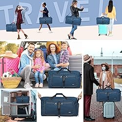 Fmeida 65L Duffle Bag with Shoes