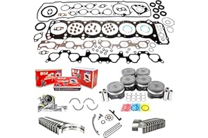 DNJ EK967M Master Engine Rebuild Kit for 1993-1997 Lexus Toyota Land Cruiser LX450 4.5L L6 24V DOHC 4477cc