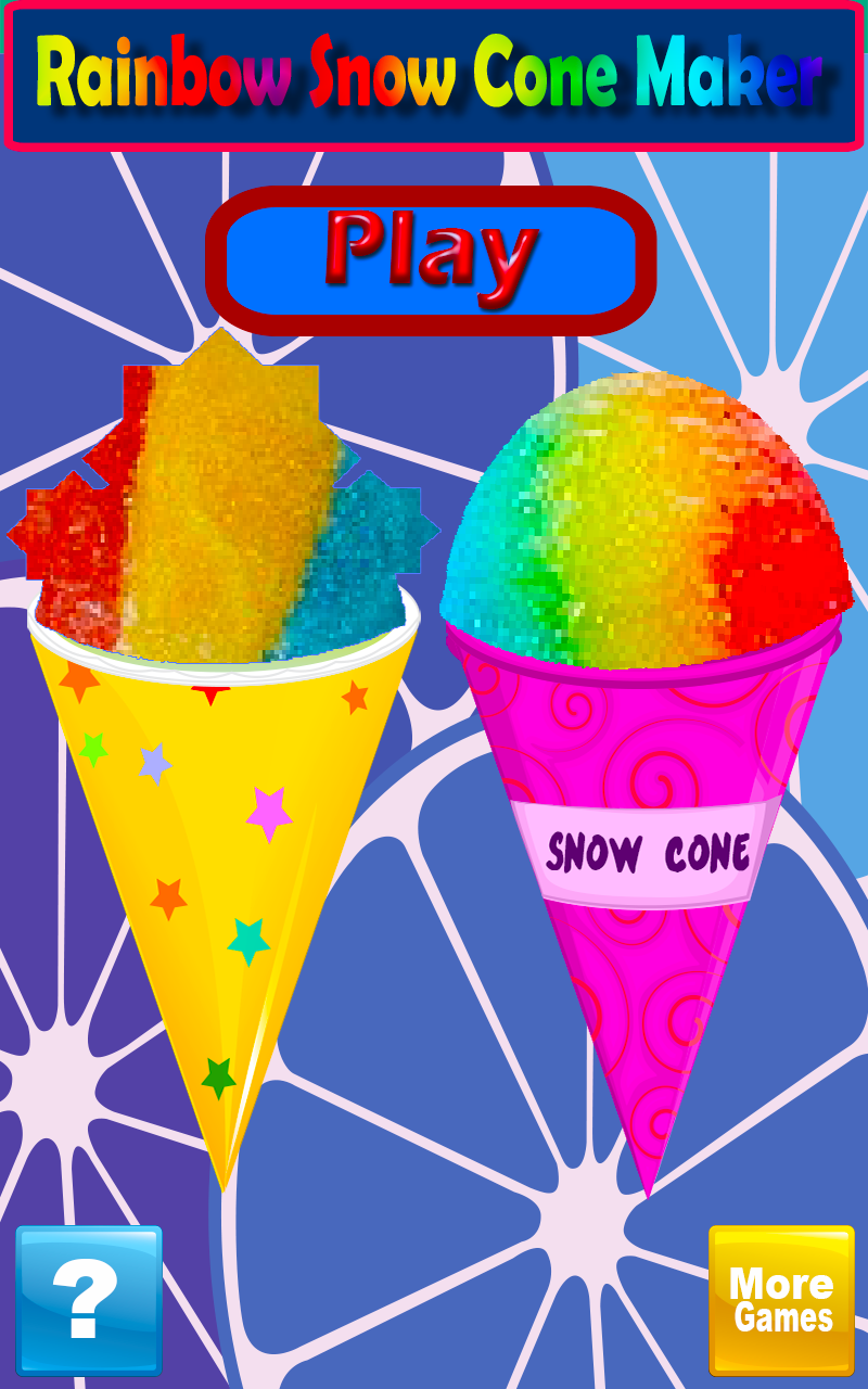 Rainbow Snow Cone Maker
