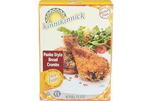 Kinnikinnick Foods Panko Style Bread Crumb, 12.5 Oz (Pack of 6)