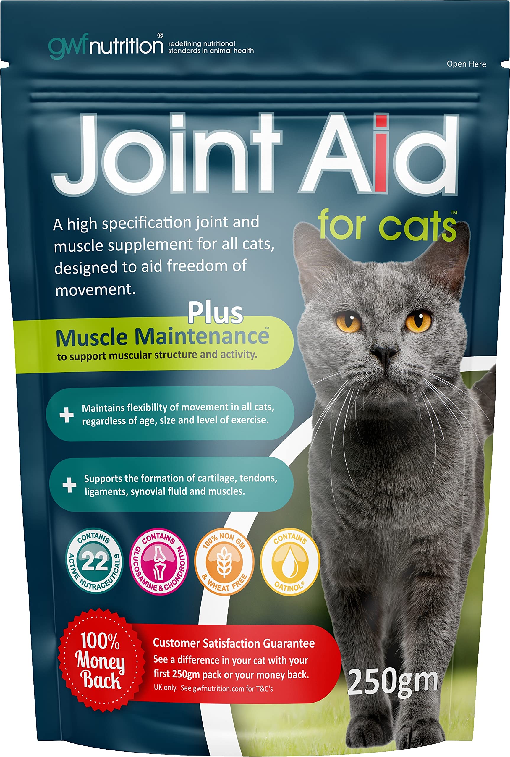GWF Nutrition Joint Aid For Cats 250 gm