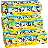 Coconut Patties, Chocolate, Oh Asis! Anastasia Coconut Patties Original, key Lime Patties and Pina Colada Patties, (3 count) 10oz, Variety pack