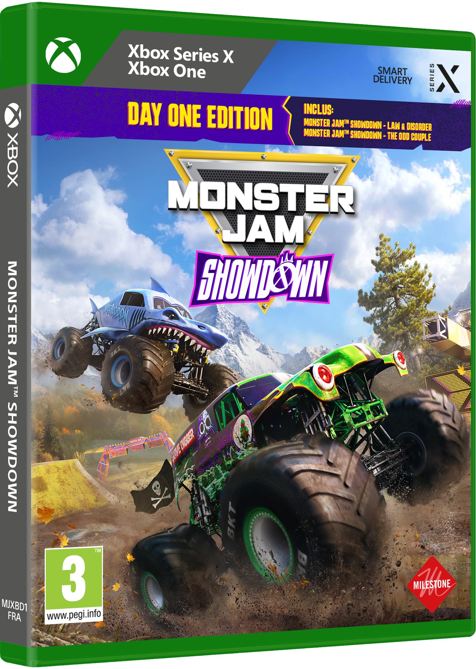 Monster Jam Showdown Game for Xbox Series X and Xbox One - Edition of the First D