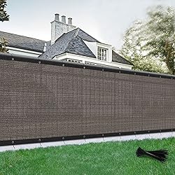 SUNLAX Privacy Fence Screen 8' x 38' Heavy Duty