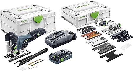 Festool Scie Sauteuse Sans Fil Psc 420 Li 5 2 Ebi Set Carvex 575743 Festool 575743 Amazon Fr Bricolage
