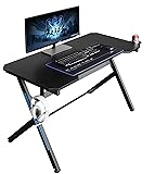 JJS 48" Home Office Gaming Computer Desk with Cable