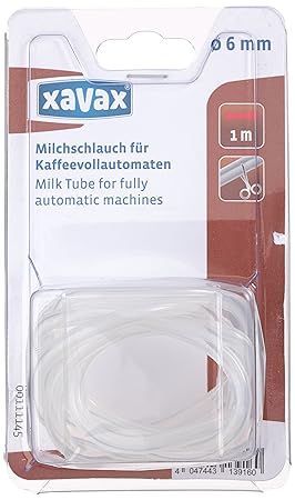 Xavax Milchschlauch für Kaffeevollautomaten, ø 6 mm