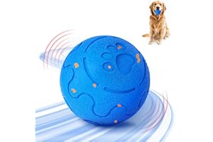 Shapana Interactive Dog Ball, Smart Dog Toy for Medium and Large Dogs, Automatic Moving, Rotating & Bouncing, E-TPU Material, IP54 Waterproof, Motion-Activated Dog Stimulation Toy to Keep Them Busy